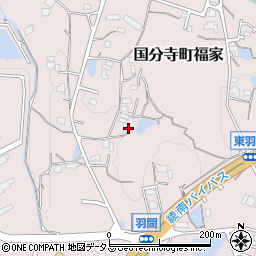 香川県高松市国分寺町福家甲1108周辺の地図