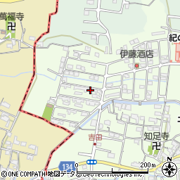 和歌山県岩出市吉田92-125周辺の地図