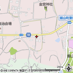 香川県丸亀市飯山町東坂元2450周辺の地図