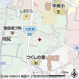 和歌山県岩出市川尻173周辺の地図