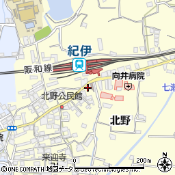 タカラブネ紀伊駅前店周辺の地図