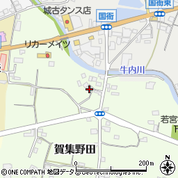 兵庫県南あわじ市賀集野田243周辺の地図