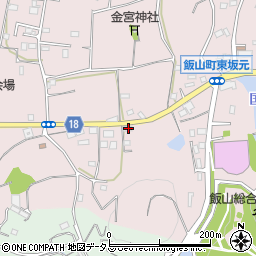 香川県丸亀市飯山町東坂元2463周辺の地図