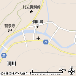 花谷神変堂周辺の地図