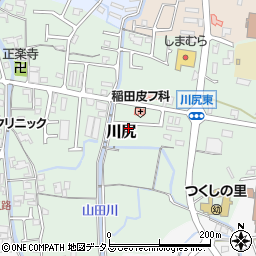 和歌山県岩出市川尻233周辺の地図