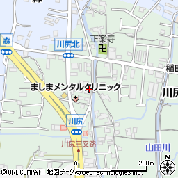 和歌山県岩出市川尻26-6周辺の地図