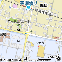 香川県木田郡三木町鹿伏228周辺の地図