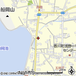 香川県高松市香川町浅野251周辺の地図