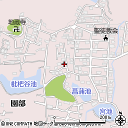 和歌山県和歌山市園部140周辺の地図