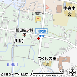 和歌山県岩出市川尻167周辺の地図