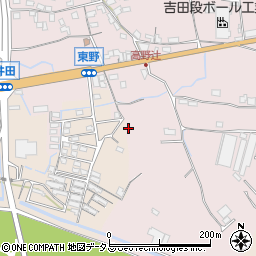 和歌山県紀の川市東野43-3周辺の地図