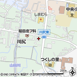 和歌山県岩出市川尻165周辺の地図