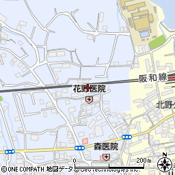 和歌山県和歌山市弘西765周辺の地図