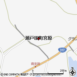 広島県尾道市瀬戸田町宮原周辺の地図
