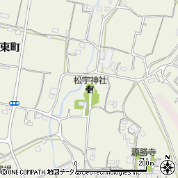 松宇神社周辺の地図