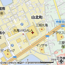 香川県丸亀市山北町50-1周辺の地図