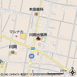 高松市川岡出張所周辺の地図