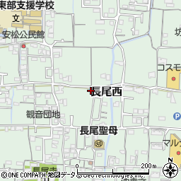 香川県さぬき市長尾西697周辺の地図