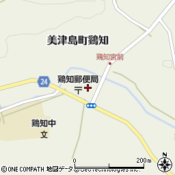 長崎県対馬市美津島町鷄知525周辺の地図