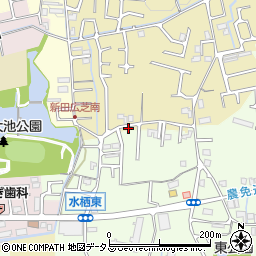 和歌山県岩出市新田広芝69周辺の地図