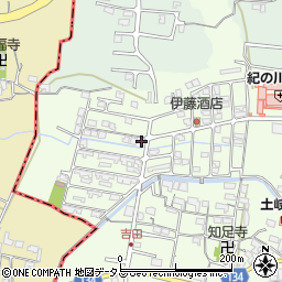 和歌山県岩出市吉田92-37周辺の地図