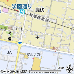 香川県木田郡三木町鹿伏158周辺の地図