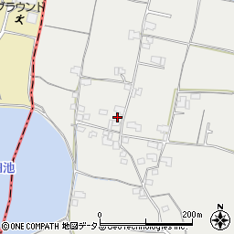 香川県木田郡三木町田中528-1周辺の地図