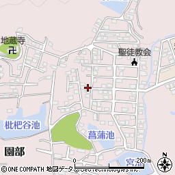 和歌山県和歌山市園部172周辺の地図