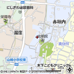 和歌山県岩出市赤垣内87周辺の地図