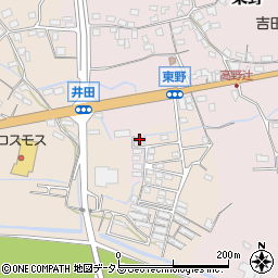 和歌山県紀の川市東野2-2周辺の地図