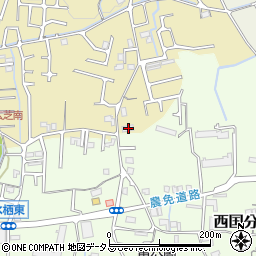 和歌山県岩出市新田広芝47周辺の地図