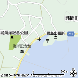 香川県三豊市詫間町粟島1360-6周辺の地図