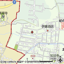 和歌山県岩出市吉田92-23周辺の地図
