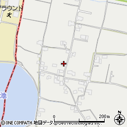 香川県木田郡三木町田中529周辺の地図