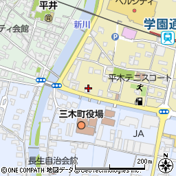 香川県木田郡三木町鹿伏336周辺の地図