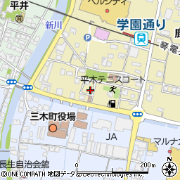 香川県木田郡三木町鹿伏268周辺の地図