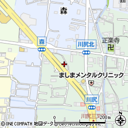 ばり馬 和歌山岩出店周辺の地図