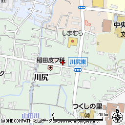 和歌山県岩出市川尻166周辺の地図