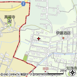 和歌山県岩出市吉田92-16周辺の地図