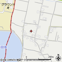 香川県木田郡三木町田中530-1周辺の地図