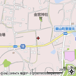 香川県丸亀市飯山町東坂元2495周辺の地図