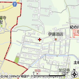 和歌山県岩出市吉田92-20周辺の地図