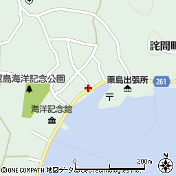 香川県三豊市詫間町粟島1360周辺の地図
