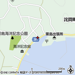 香川県三豊市詫間町粟島1360周辺の地図