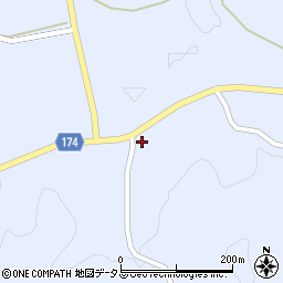 愛媛県越智郡上島町岩城5157周辺の地図