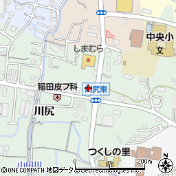 和歌山県岩出市川尻167-4周辺の地図