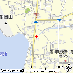 香川県高松市香川町浅野203周辺の地図