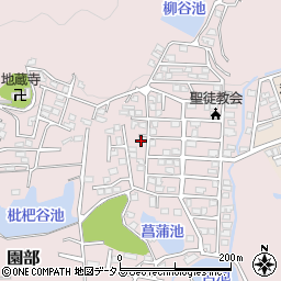 和歌山県和歌山市園部168周辺の地図