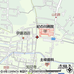 吉田団地周辺の地図