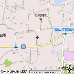 香川県丸亀市飯山町東坂元2495-2周辺の地図